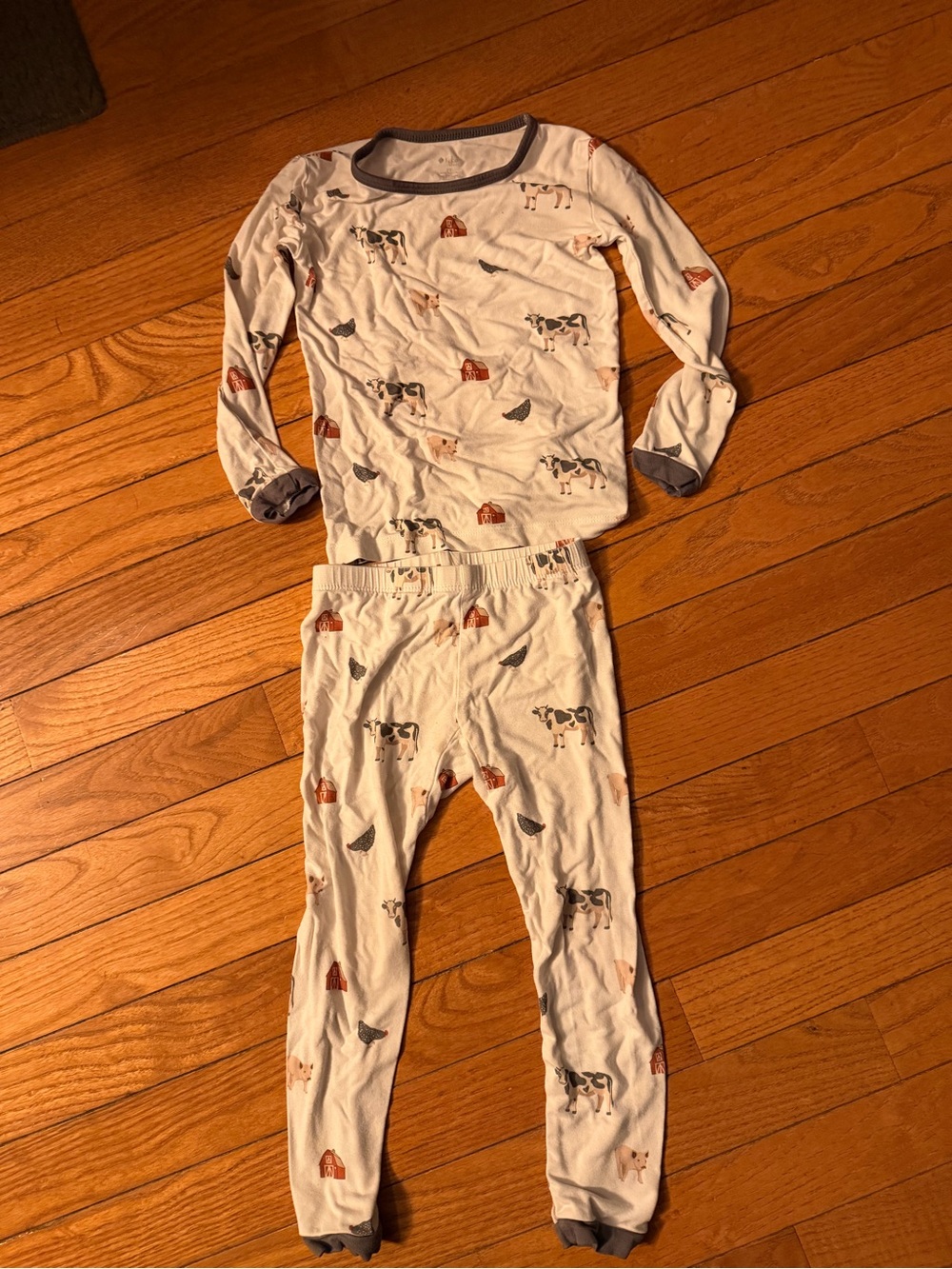 Kyte Farm Platinum 2T Pajama Set